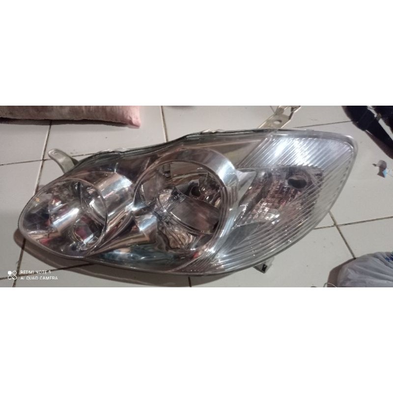 Original Headlight Headlamp lampu depan Toyota Altis 2001 2002 2003 2004 2005