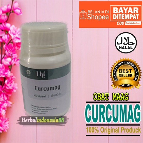 CURCUMAG HERBAL ASLI - OBAT UNTUK SAKIT MAAG - CURCUMAG ORIGINAL PALING AMAN