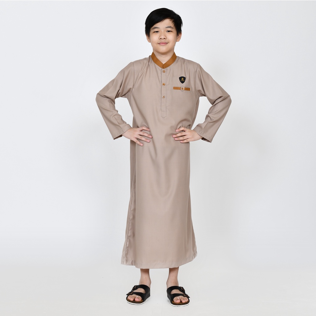 Jubah Anak Gamis Anak Laki Laki 6 - 14 tahun AL BAARI JK-093