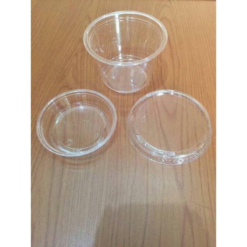 Cup Puding VLA uk 300 ML + Inner Berkelipatan 50 pcs