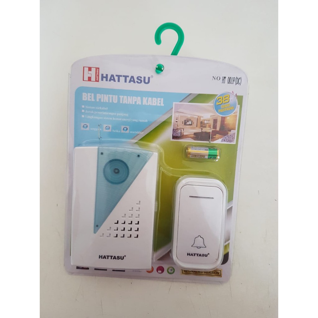 Bel Pintu Hattasu Wireless Baterai