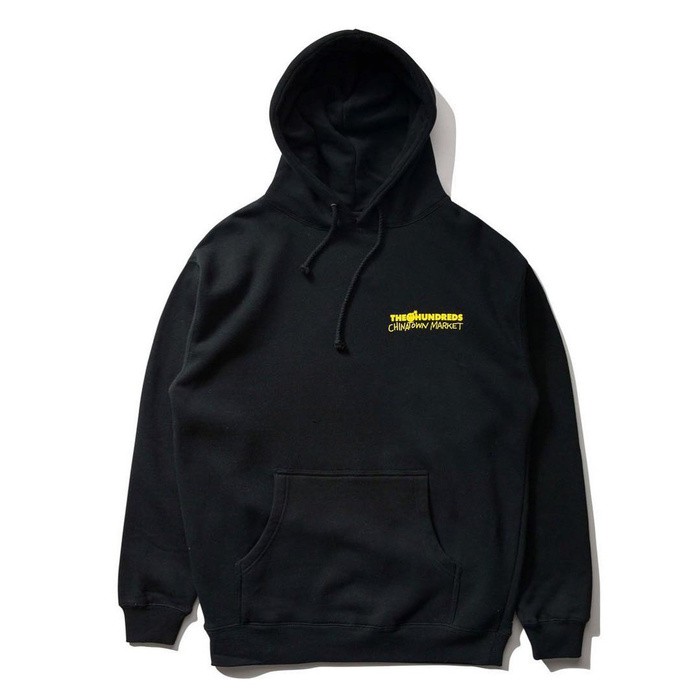 The Hundreds x Chinatown Market - Pullover Hoodie Black