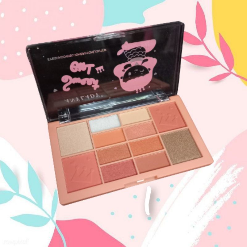 PROMO!!!EYESHADOW PALETTE SWEET GIRL ANYLADY 717B/792