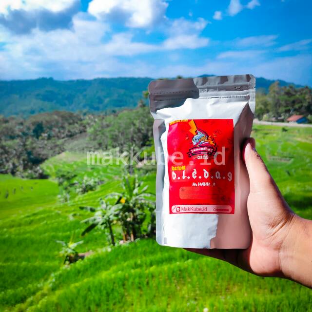 

Keripik kaca Bledag makkube Pedas singkong pilihan