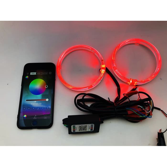 ANGEL EYE KRISTAL RGB 100 MM APP BLUETOOTH ANDROID IOS S0702