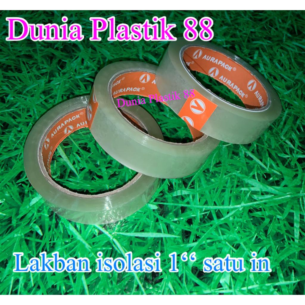 

LAKBAN kecil 1" 1in setengah in 1/2'' 1CM 2CM isolasi perekat selotip solatip transparan BENING