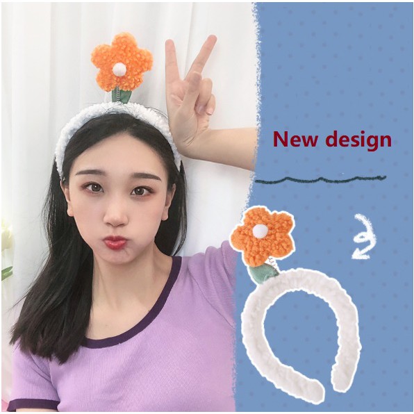 Bando dewasa remaja import motif bunga besar