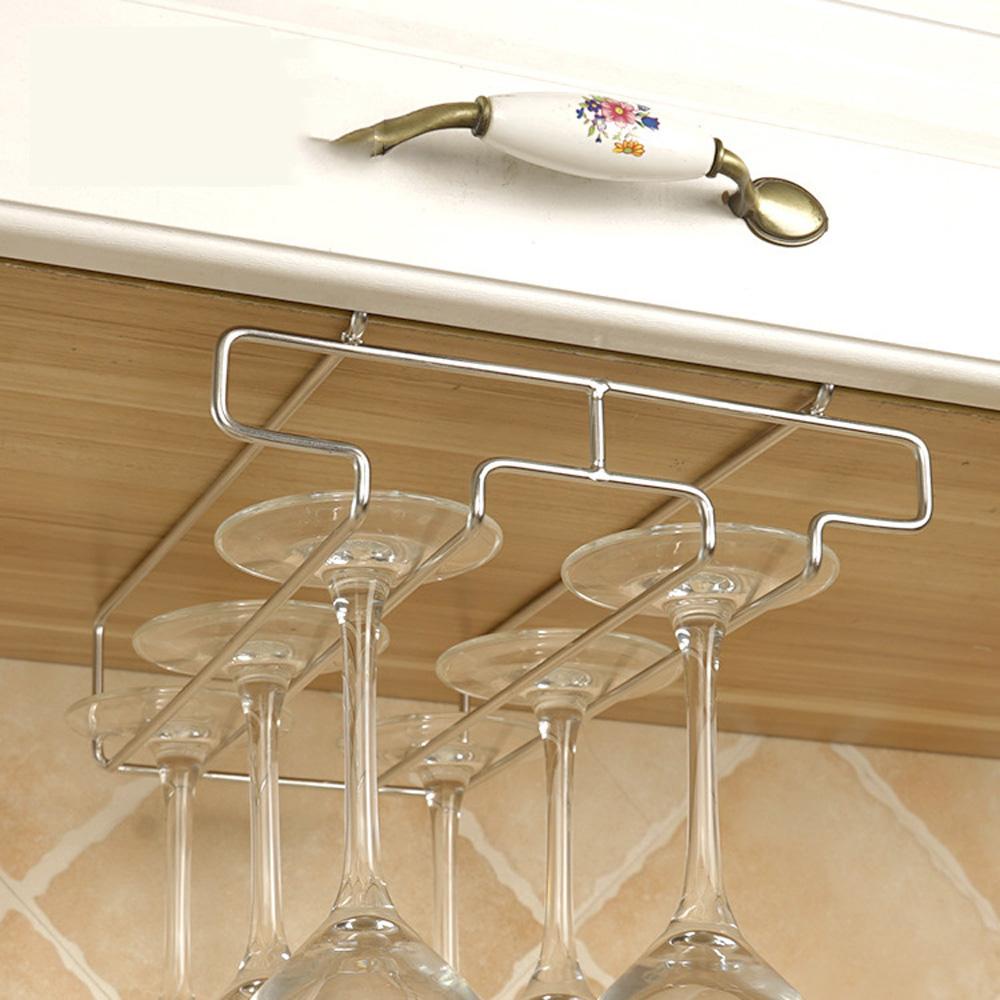 Rebuy Rak Gelas Wine Tahan Lama Bar Hias Goblet Organizer Storage Shelf Cup Hanger