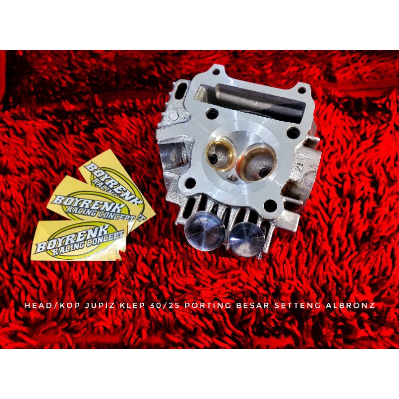 HEAD/KOP JUPITER-Z 5TN/5TP KLEP 31/26 31/27 33/28 34/29 35/30 36/31 - BOYRENK RACING CONCEPT