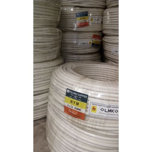 Pulung Kabel Listrik Kawat NYM 2 x 1.5 2 x 1,5 2 x 1.5mm 100meter