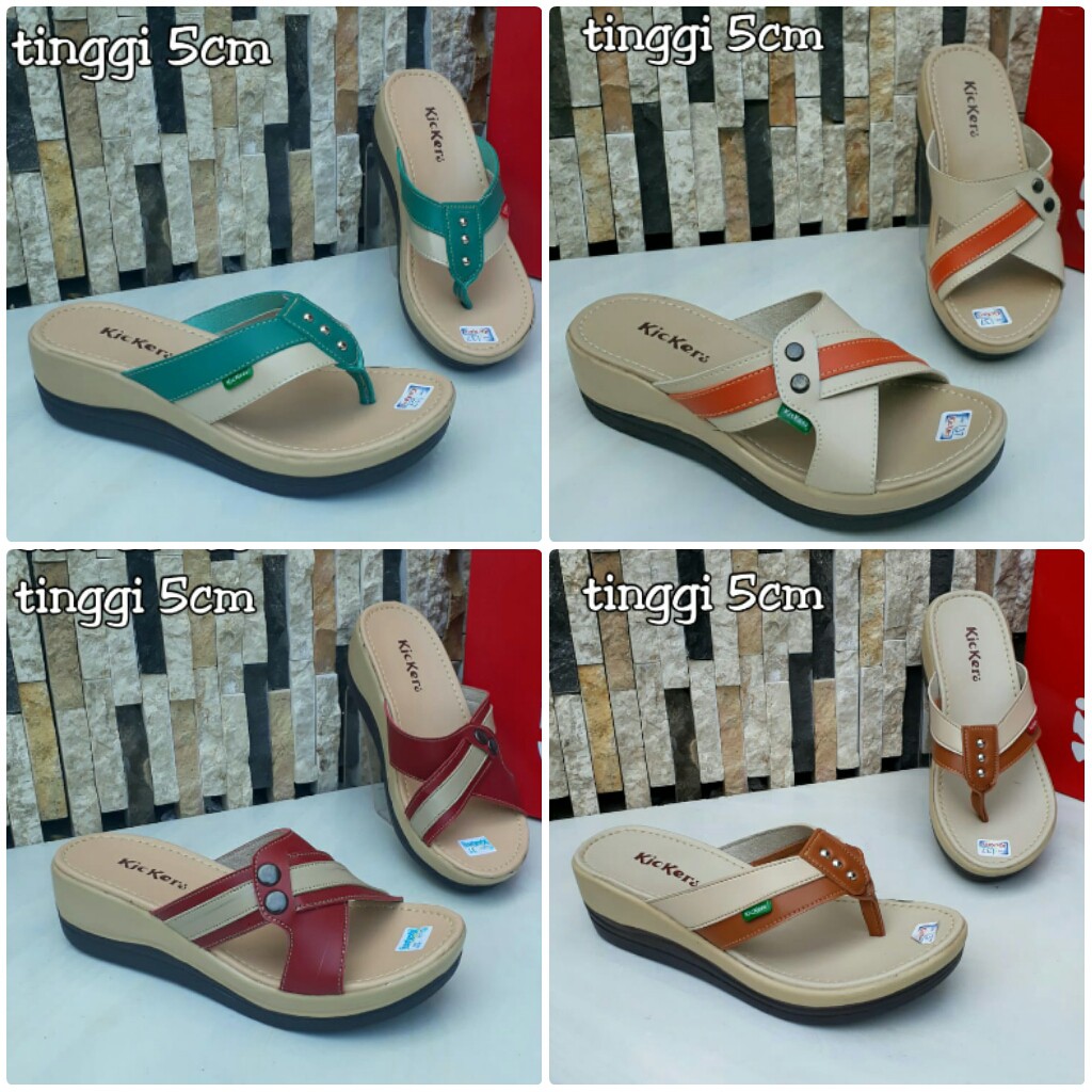 sandal jepit wanita kickers 04