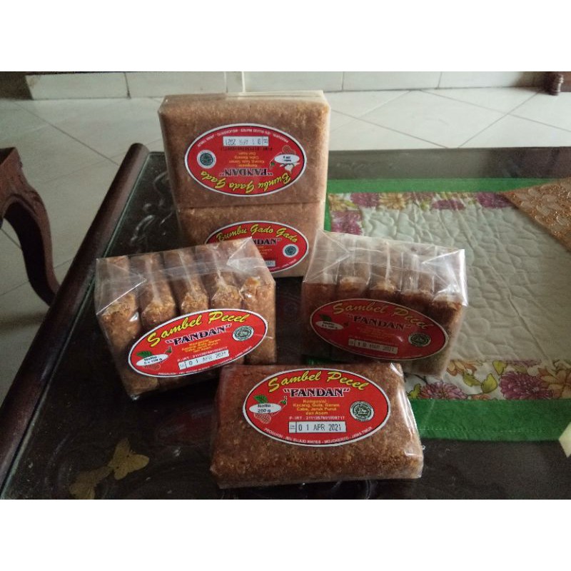 

sambel pecel khas mojokerto