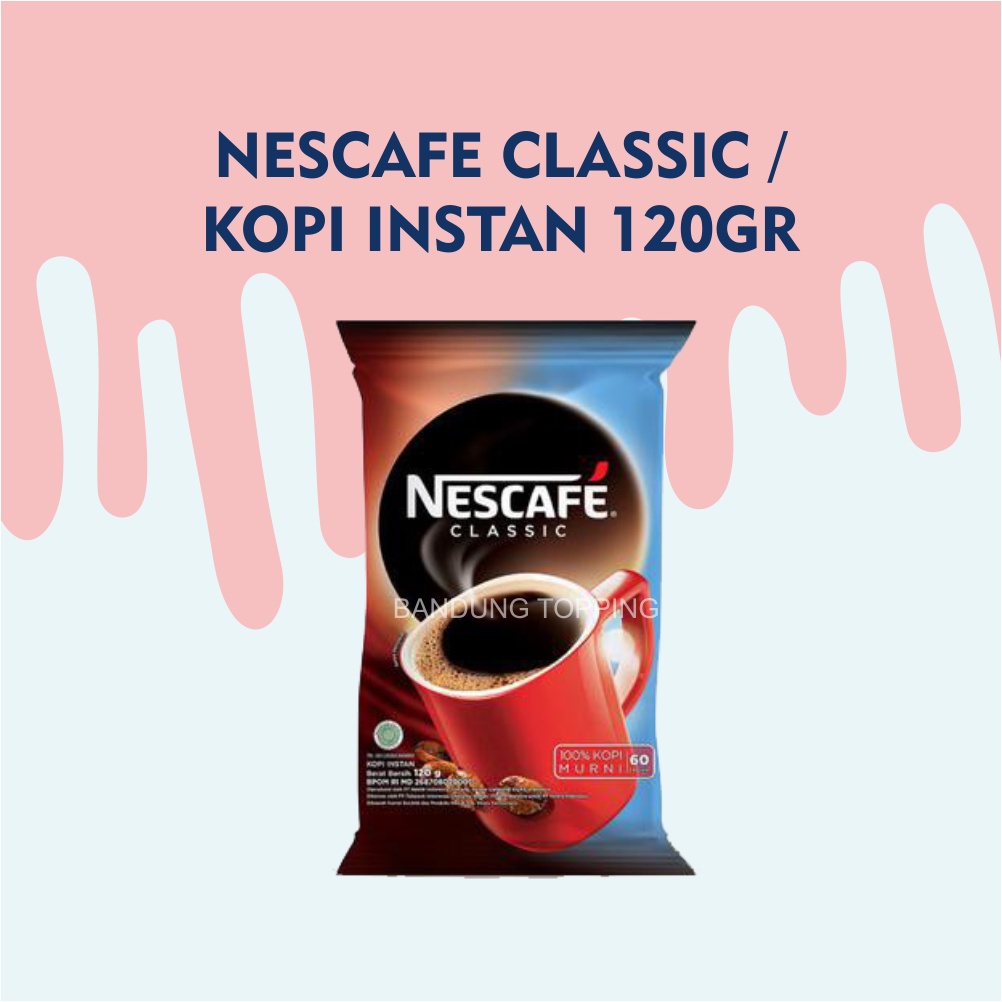 Nescafe CLASSIC / Kopi Instan 120 gr