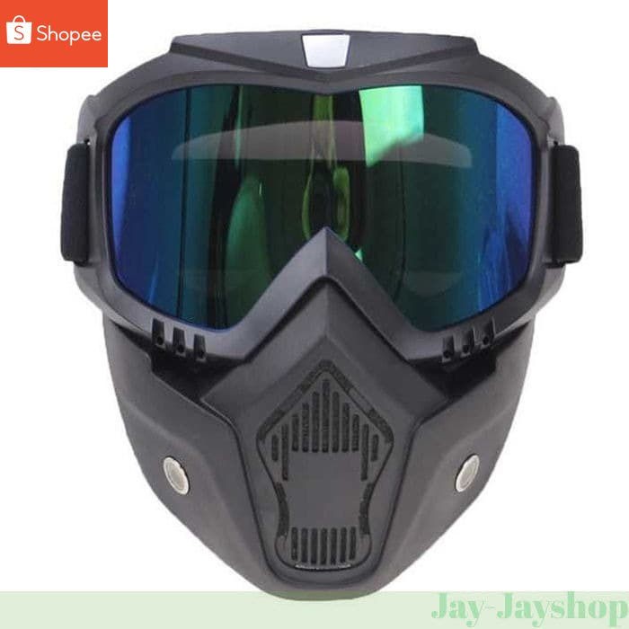 PROMO Kacamata MASK BOLLFO Goggle Motor RETRO TERLARIS