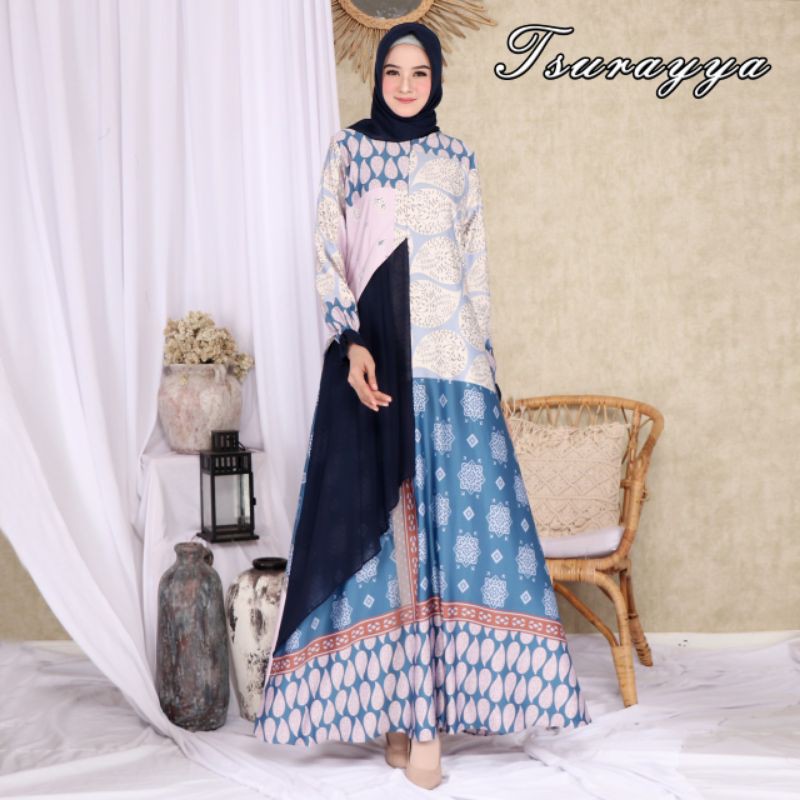 NEW GAMIS FIZZI TSURAYYA ORI //GAMIS FIZZI ORI //FASHION MUSLIM