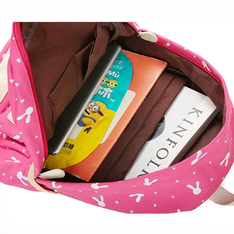 Tas Anak Rabbit 4in1 Free tempat pensil/Tas Anak Sekolah TK SD/Tas Ransel/Tas Punggung Anak