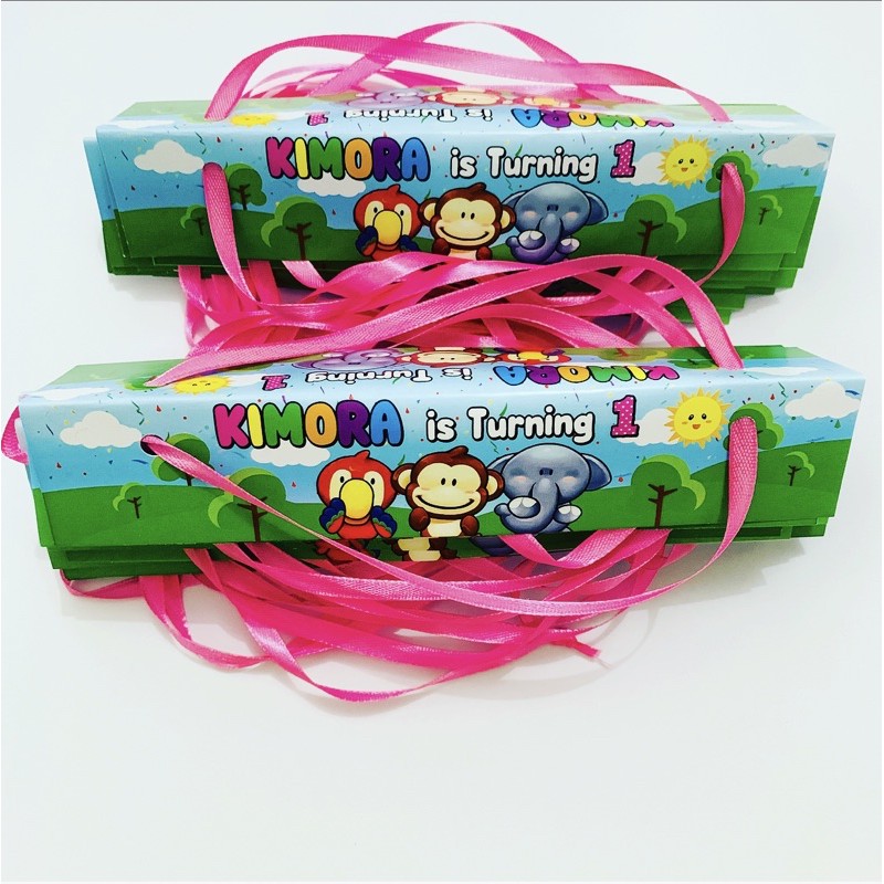 

Balita / Baba Lili Tata Kantong Snack Label Goodiebag Souvenir Birthday / Hampers Ulang Tahun