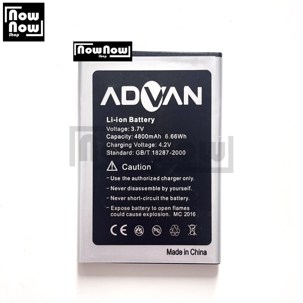 Baterai Advan S50D BP-50AS BP50AS Original Double Power Batre Batrai Battery HP