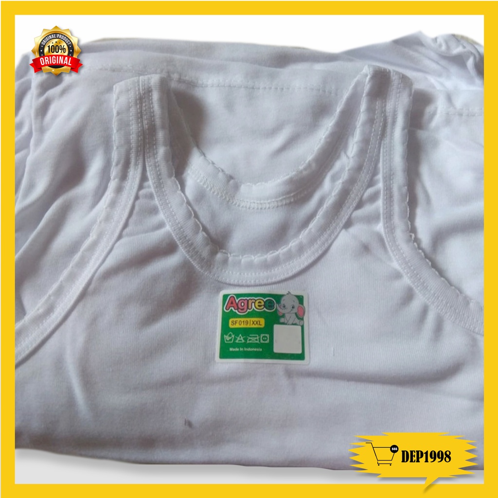 6 pcs SINGLET Agree Kids Singlet anak agree kids SF 019