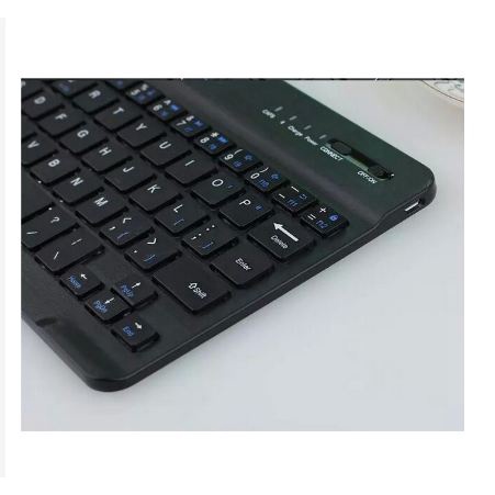 [TOSERBA_EMAK] - Taffware Wireless Bluetooth Keyboard Rechargeable - KM78D - Black