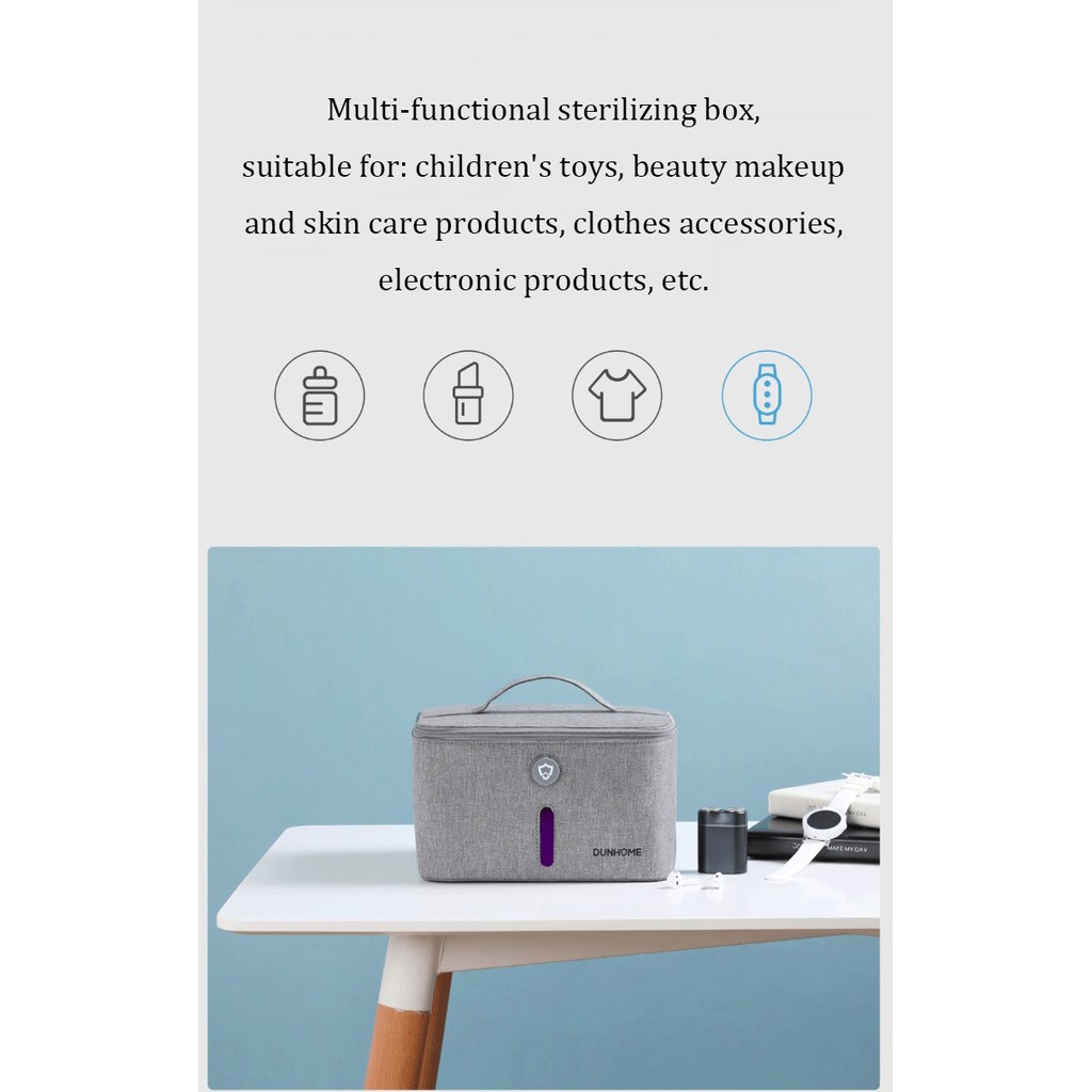 XIAOMI DUNHOME Sterilization and Disinfectant Storage Box - DH-001 - Tas Sterilisasi Semua Produk