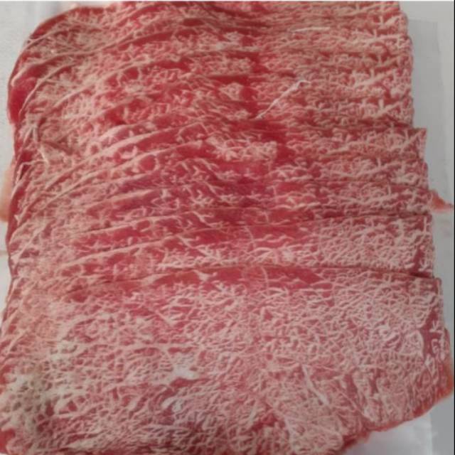 Wagyu Meltique Meltik Daging Sapi Slice Iris Tipis Ready