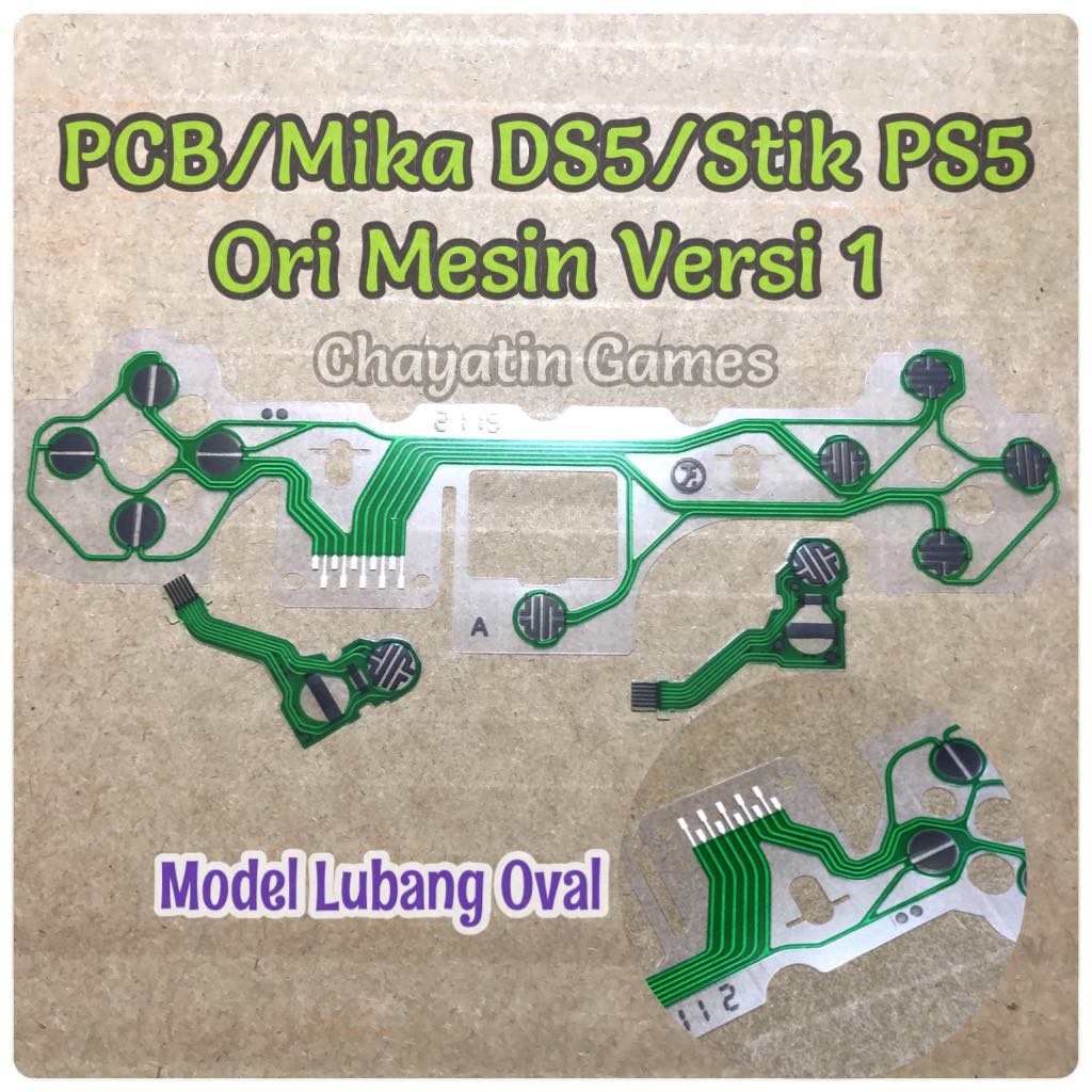 PCB DS5 / Mika Stik PS5 Ori Mesin Model Lubang Oval Versi 1