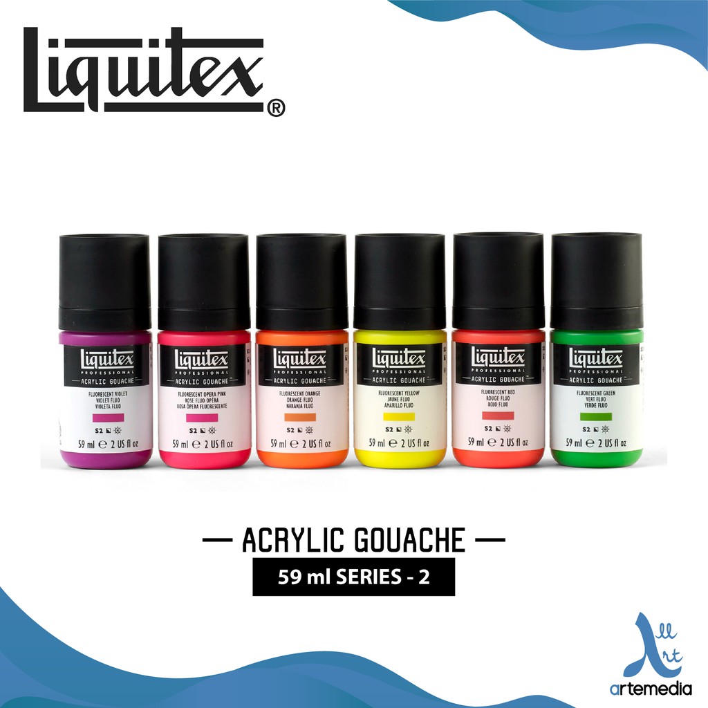 

Liquitex Acrylic Gouache 59ml Series 2 Color Paint