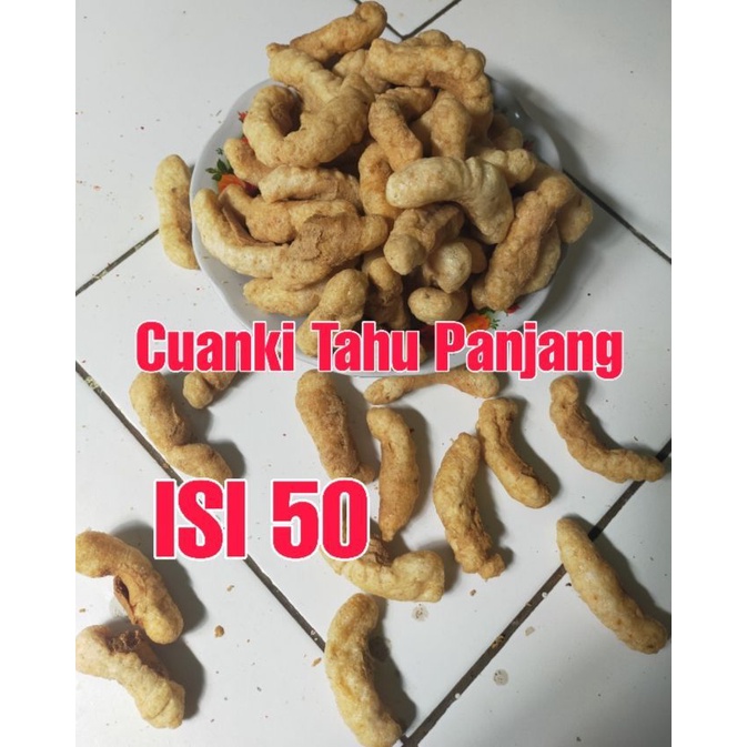 

Cuanki tahu panjang/ cuanki Juliyanti isi 50 pcs cuanki curuk