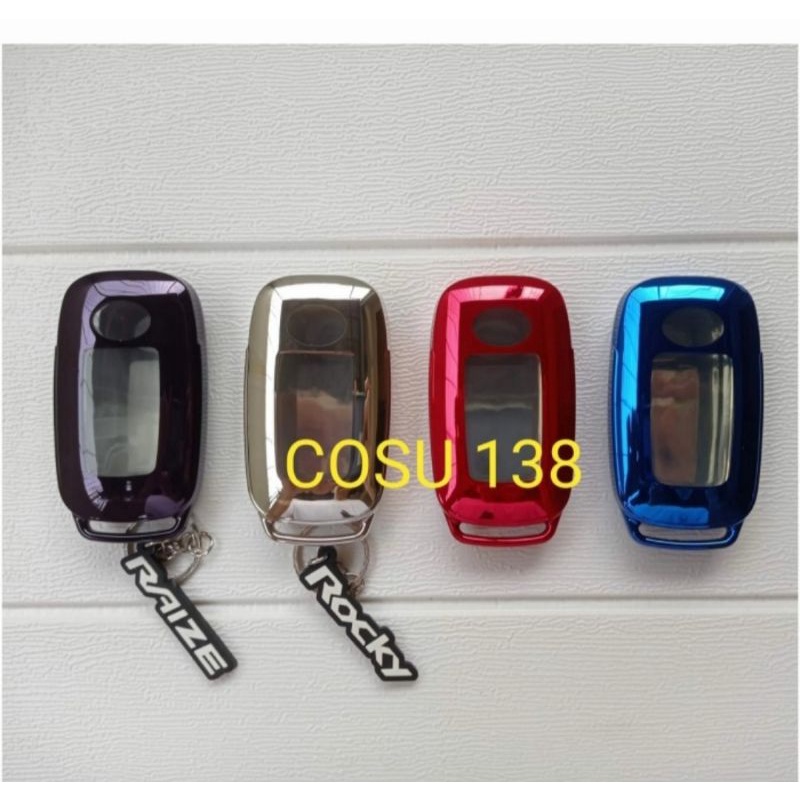 sarung silicon TPU soft case kunci remote Toyota Raize Rocky
