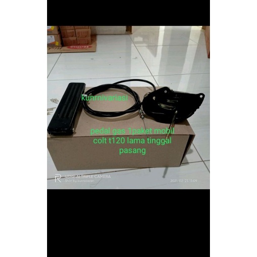pedal gas komplit +kabelnya buat mobil Mitsubishi colt 120/Lama