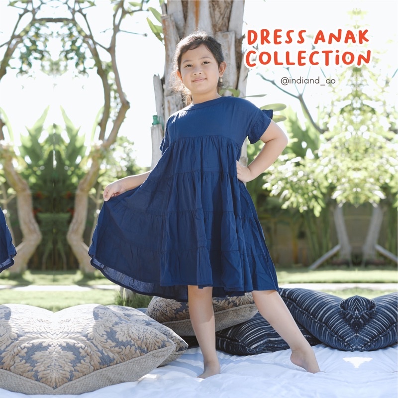 Indiand_co | Dress Anak | Dress Rayon