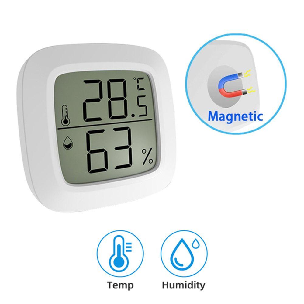 Top Digital Pengukur Suhu Kelembaban Suhu Rumah Termometer Mini Weather Station