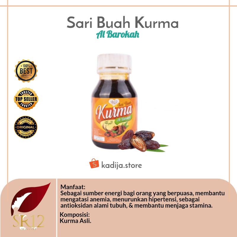 SR12 SARI KURMA ASLI / SARI KURMA HERBAL / MADU KURMA