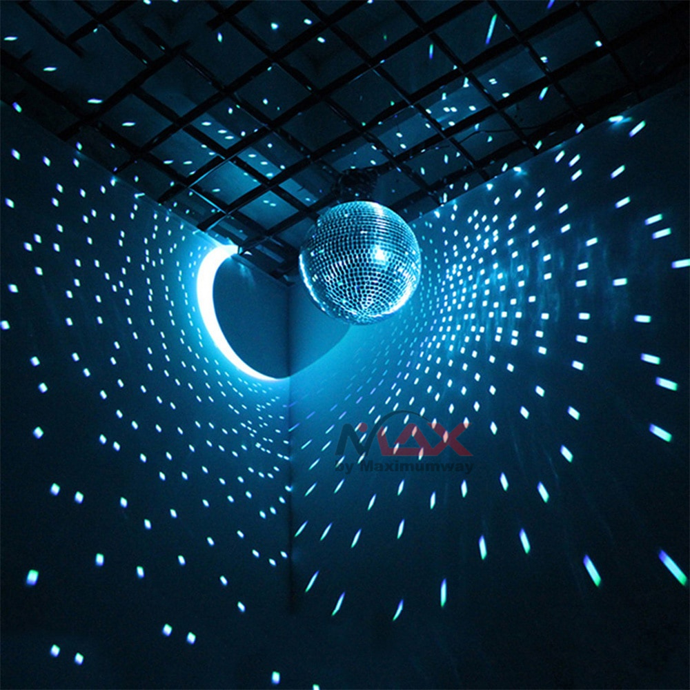 Mirror Ball Bola Kaca Crystal Ball Bola Lampu disco Bola cermin pantul untuk Pesta Party Hias