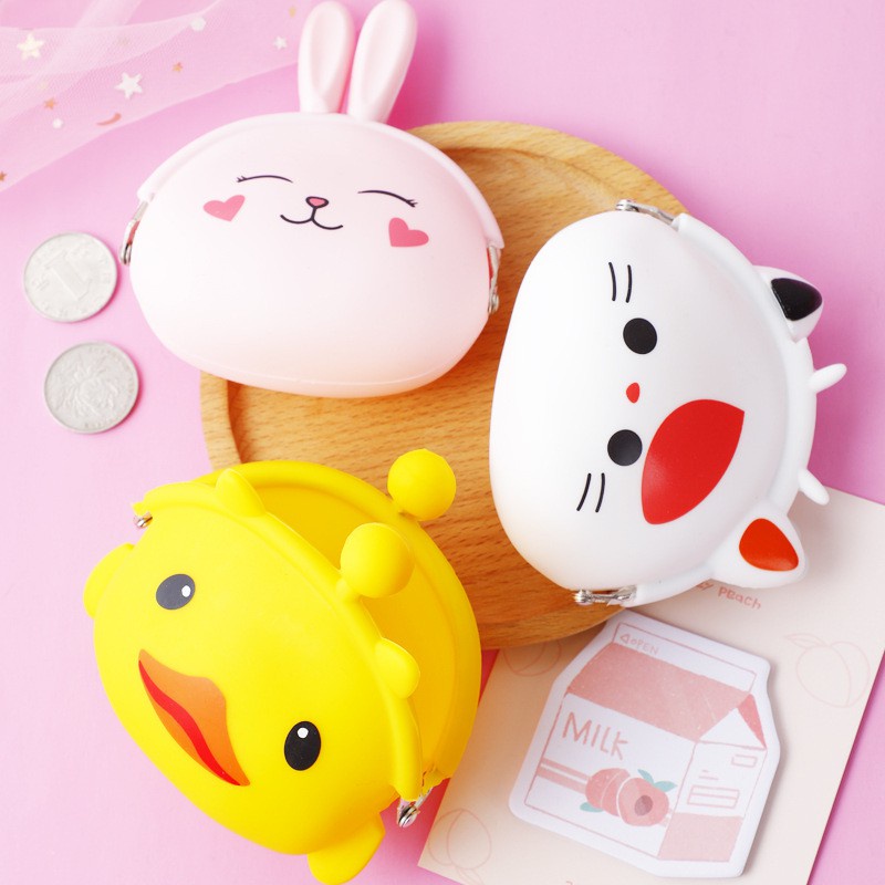 `ღ´ PHINKL `ღ´ Dompet koin murah silikon tempat uang untuk anak dewasa awet