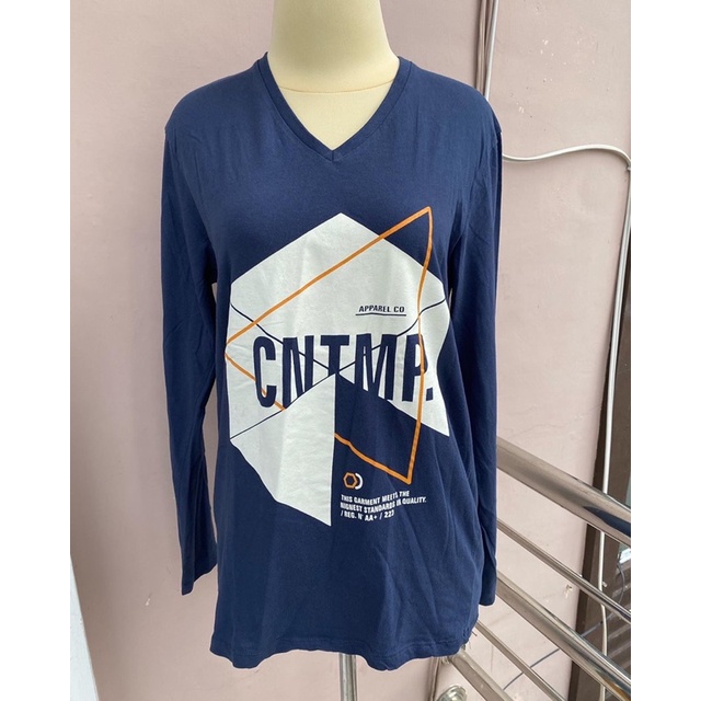 MONZA PRELOVED — Baju Unisex Kaos Tangan Panjang Primark