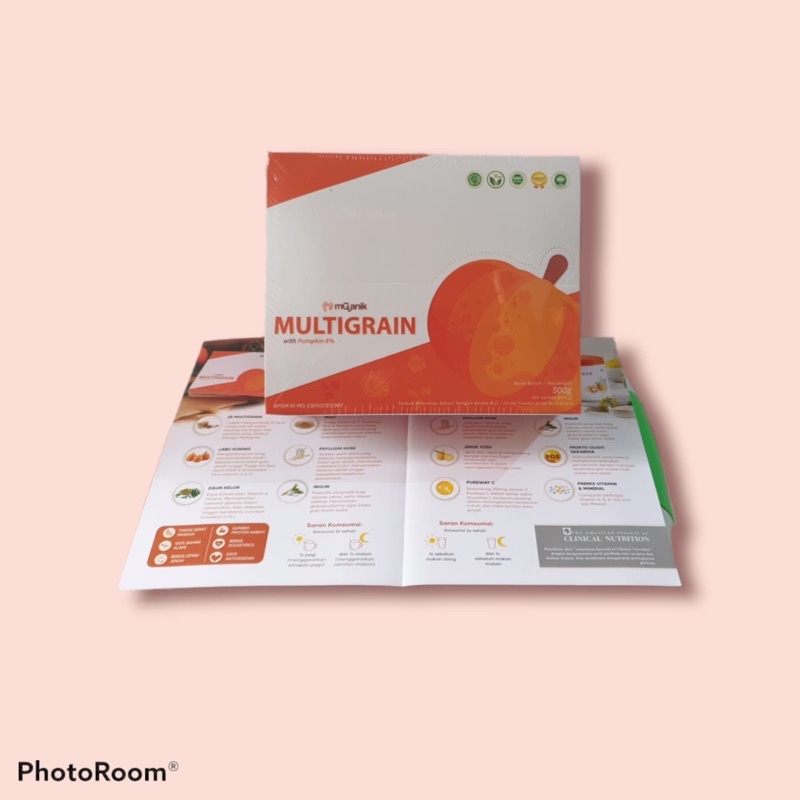 

mganik multigrain isi 20 sachet