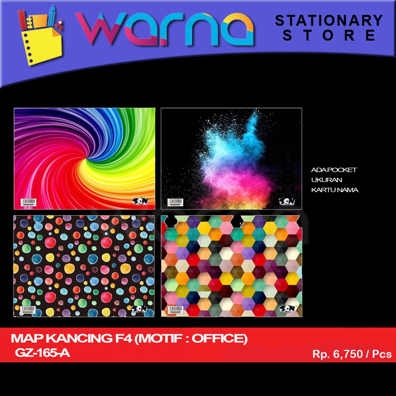 

MAP DOKUMEN PLASTIKC SON GZ-165-A KANCING OFFICE