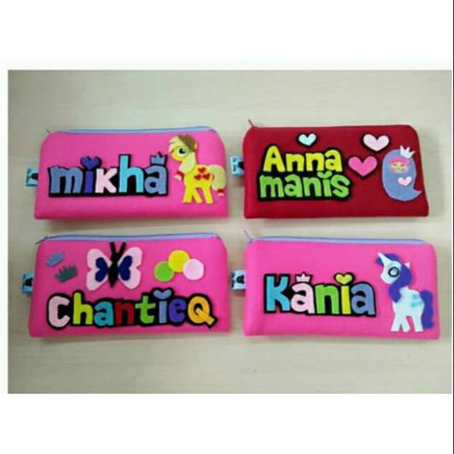 

Tempat pensil flanel