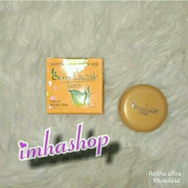 Cream temulawak siang malam