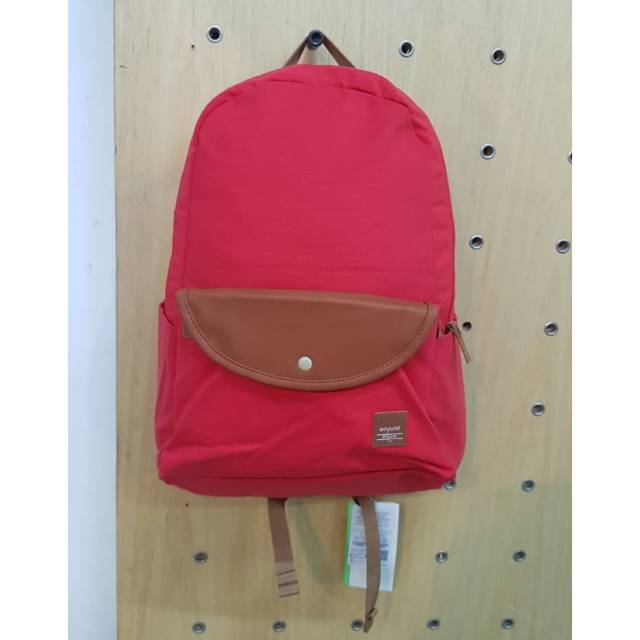 Tas Sekolah Kuliah Kerja Exsport Original / Tas Exsport Sienna Merah Original