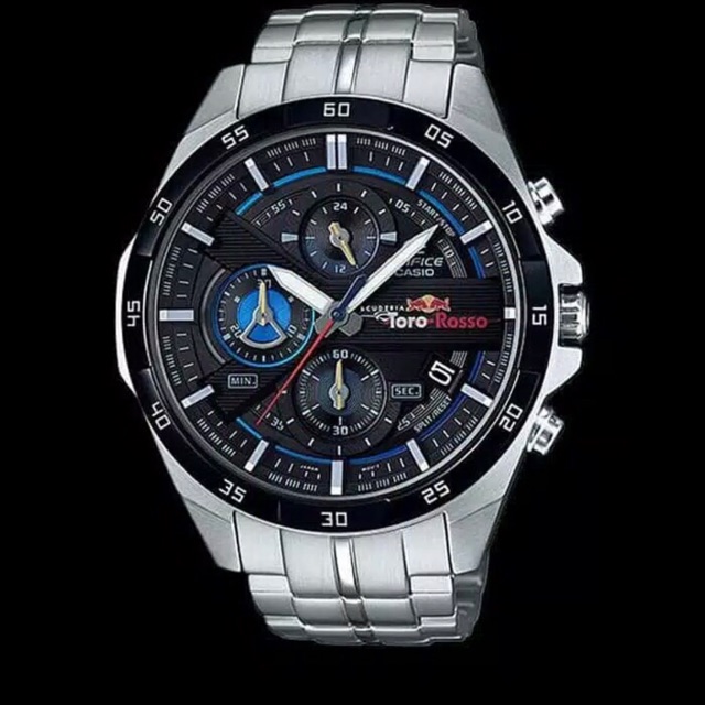 Jam tangan pria casio edifice Efr 556 toro rosso original