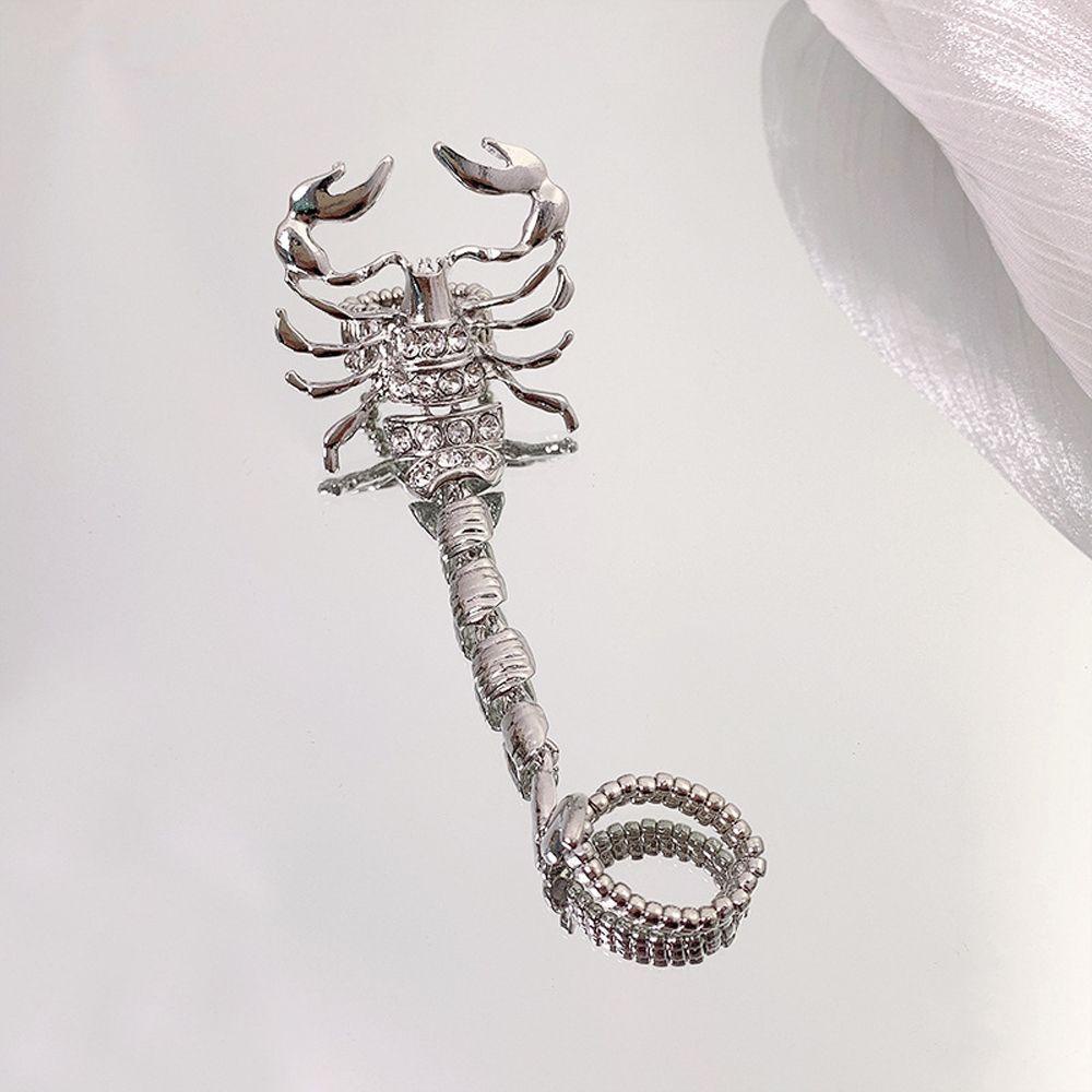 Mxbeauty Cincin Bentuk Kalajengking Gaya Hip Hop Untuk Wanita