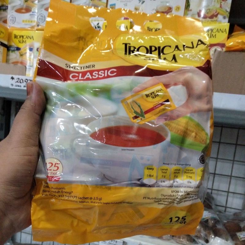 

tropicana sachet 125pc