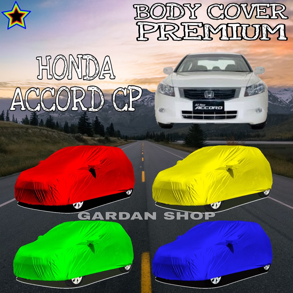 Sarung Mobil HONDA ACCORD CP Polos WARNA Body Cover Honda PREMIUM