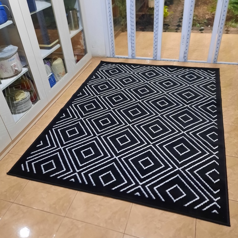 KARPET MAROC 160x210 WB03 FULL BLACK-1