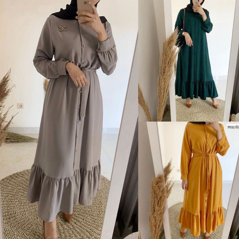 Dress muslim wanita Maxi sofia
