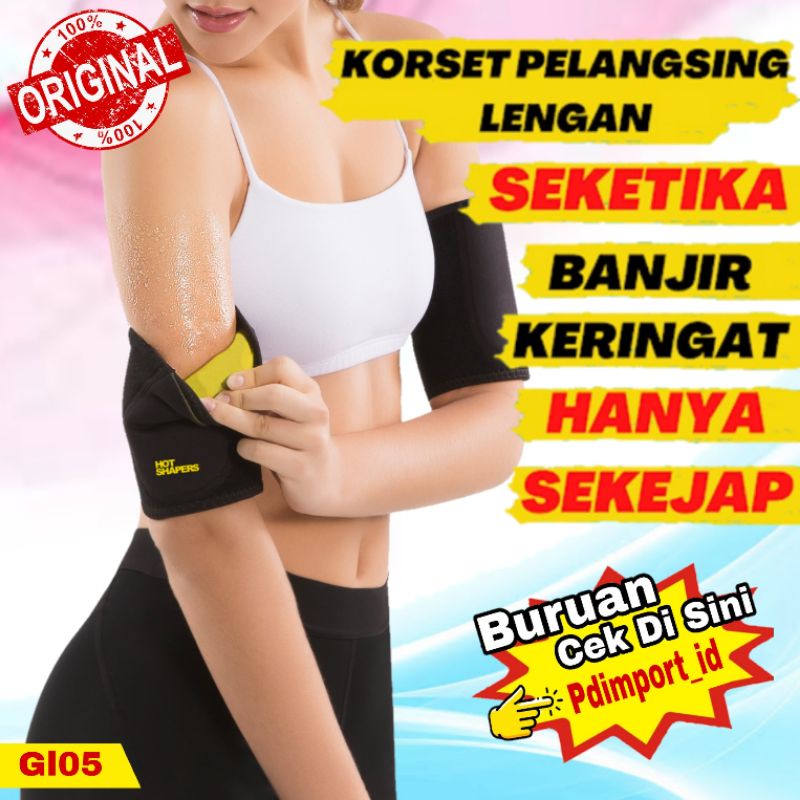Korset Pembakar Lemak Pengecil Lengan Tangan Wanita