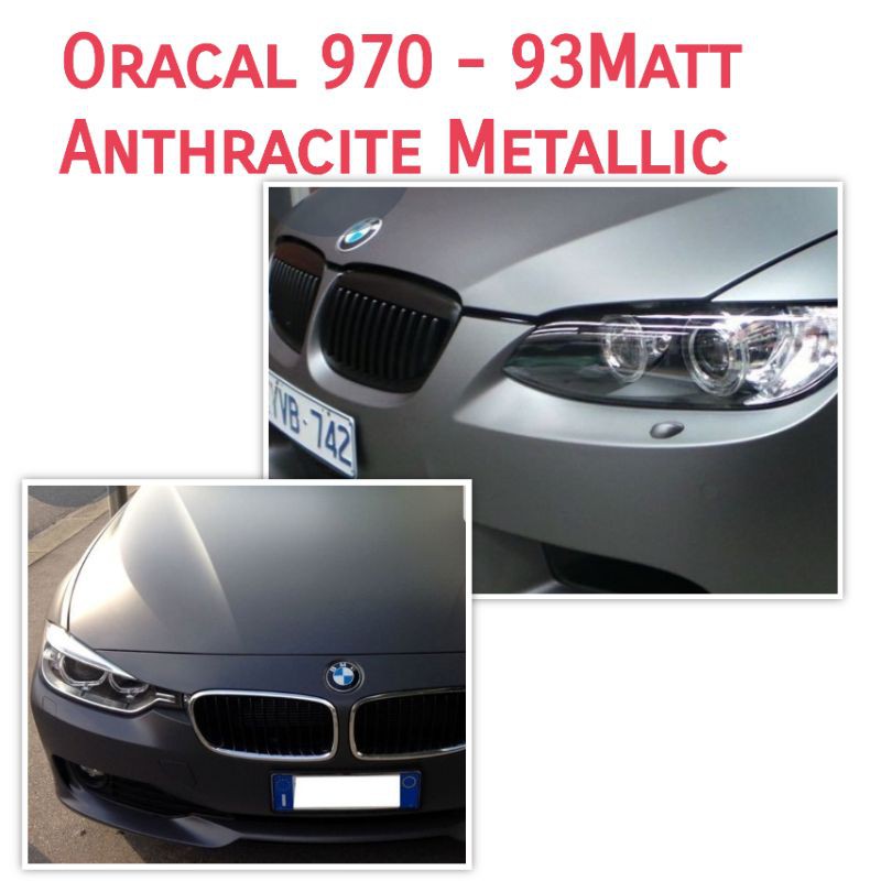 Oracal 970 - 93 Anthracite Metallic Matt